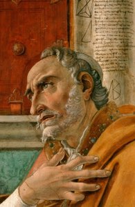 Święty Augustyn autorstwa Sandro Botticelli
