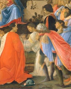 Adoracja Trzech Króli autorstwa Sandro Botticelli