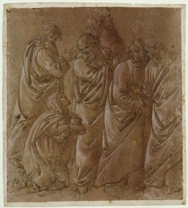 Kobieta z Kanaanu autorstwa Sandro Botticelli
