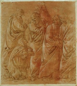 Kobieta z Kanaanu autorstwa Sandro Botticelli