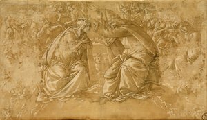 Koronacja Marii autorstwa Sandro Botticelli
