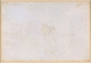 „Boska komedia”, „Raj”, XII. Czwarta sfera planetarna (niebo słoneczne): franciszkan Bonawentura wychwala życie i dzieło św. Dominika oraz potępia rozłam w swoim własnym zakonie autorstwa Sandro Botticelli