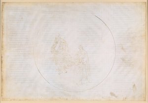 „Boska komedia”, „Raj”, XVI. Piąta sfera planetarna (niebo Marsa): Cacciaguida ubolewa nad upadkiem moralnym we Florencji autorstwa Sandro Botticelli