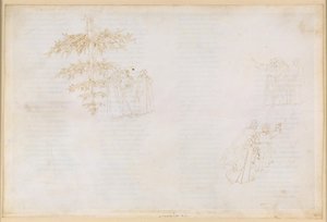„Boska komedia”, „Czyściec” XXII: Wstąpienie do szóstego kręgu Czyśćca; rozmowy ze Statiusem; pokuta łakomczuchów autorstwa Sandro Botticelli