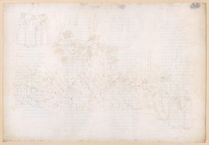 „Boska komedia”, „Czyściec”, XXVII. Wstąpienie do Raju Ziemskiego: Przejście przez ogień; Sen na schodach Raju Ziemskiego; Koronacja Dantego autorstwa Sandro Botticelli