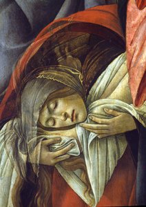 Lament nad Martwym Chrystusem, fragment Marii Magdaleny, 1490-1500 fragment 44244