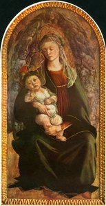 Madonna w chwale z Serafinami, c1469-1470, 1937. autorstwa Sandro Botticelli
