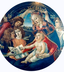 Madonna Magnificat, 1482 autorstwa Sandro Botticelli