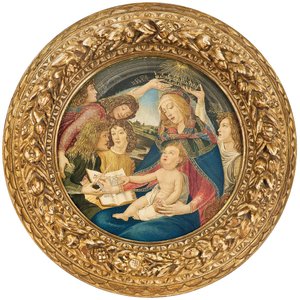 Madonna Magnificat, krąg Ricciardo Meacci autorstwa Sandro Botticelli