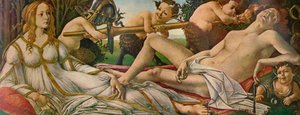 Mars i Wenus, c1485, 1911 autorstwa Sandro Botticelli