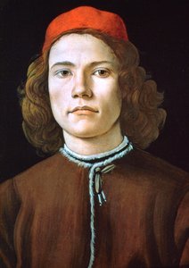 Portret młodzieńca, ok. 1480-1485 autorstwa Sandro Botticelli