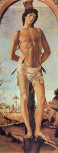 Św. Sebastian, 1474. autorstwa Sandro Botticelli