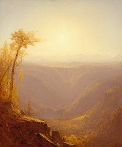 Wąwóz w górach Kaaterskill Clove, 1862.
