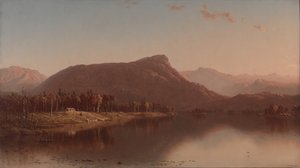 Dom na pustkowiu, 1866 autorstwa Sanford Robinson Gifford