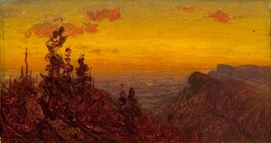 Z gór Shawangunk, 1823-1880. autorstwa Sanford Robinson Gifford