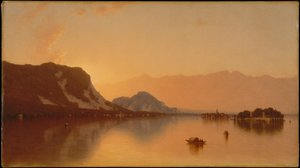 Isola Bella na Lago Maggiore autorstwa Sanford Robinson Gifford