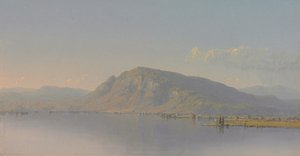 Na rzece Hudson autorstwa Sanford Robinson Gifford