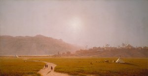 Siout, Egipt autorstwa Sanford Robinson Gifford