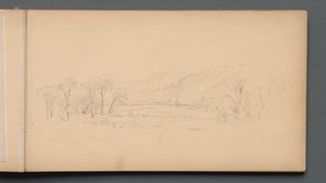 Szkicownik, strona 06: Gorham Maine, 1859. autorstwa Sanford Robinson Gifford