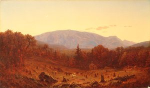 Zmierzch na górze Hunter autorstwa Sanford Robinson Gifford