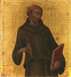 Św. Franciszek, lata pięćdziesiąte XIV wieku. autorstwa Sano di Pietro