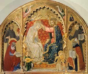 Koronacja Dziewicy – Sano Di Pietro (1406-1481)