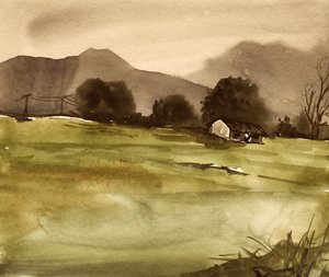 Gospodarstwo „Misty Mountain” autorstwa Santhosh ch