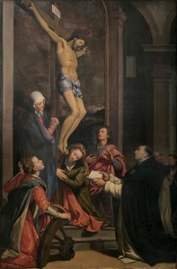 Wizja św. Tomasza z Akwinu, 1593.