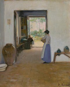 Sitges Wnętrze autorstwa Santiago Rusiñol
