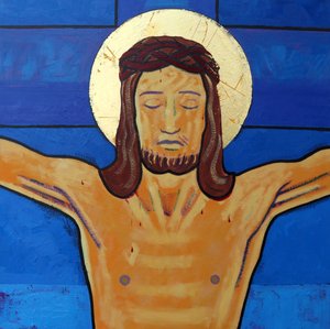 Jezus umiera na krzyżu