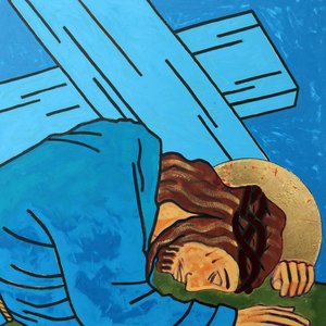 Jezus upada