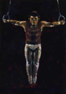 Pierścienie, 2009 (akryl) autorstwa Sara Hayward