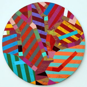 Twixt Heaven & Earth II-A (akryl na okrągłej tablicy) autorstwa Sara Hayward