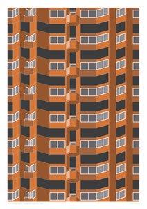 Worlds End Estate, 2014 (grafika giclee)