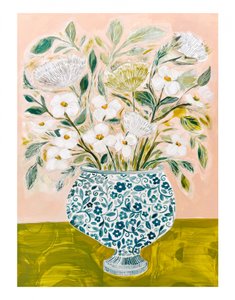 11x14 – Rumieniące się kwiaty autorstwa Sarah Fitzgerald