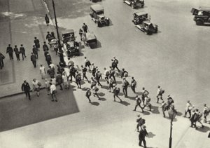 Berlin: Oddział Wandervogel; Harcerze (zdjęcie czarno-białe) autorstwa Sasha Stone