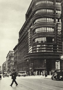 Berlin: wydawnictwo Mosse; Budynek Mosse (zdjęcie czarno-białe)