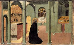 Św. Tomasz z Akwinu w modlitwie, ok. 1428-1432