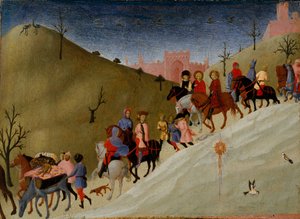 Podróż Trzech Króli, ca. 1433-35.