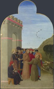 Wilk z Gubbio z Ołtarza Borgo del Santo Sepolcro, 1437-1444.