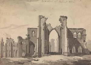 Widok na wschód od opactwa Furness autorstwa Sawrey Gilpin