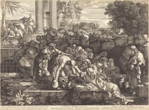 Spragniony picia autorstwa Sébastien Bourdon