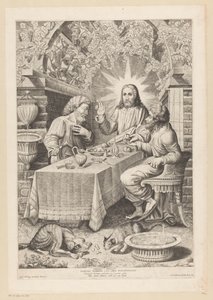 Posiłek w Emaus autorstwa Sébastien Vouillemont