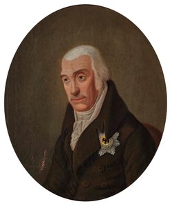 Portret Karola II Wielkiego Księcia Meklemburgii-Strelitz 1741-1816, 1816. autorstwa Scharenberg