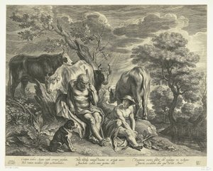 Merkury w Argusie autorstwa Schelte Adamsz. Bolswert