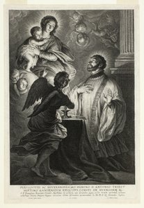 Dziewica z Dzieciątkiem ukazująca się św. Franciszkowi Ksaweremu