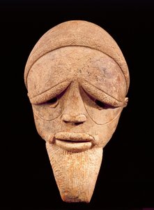 Rzeźba głowy mężczyzny z terakoty, Sokoto, Nigeria, VI-II wiek pne