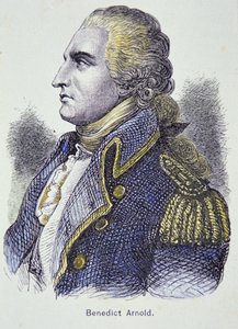 Benedict Arnold (kolor lito) autorstwa School American