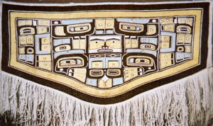 Koc Chilkat, Plemię Tlingit (tekstylia)
