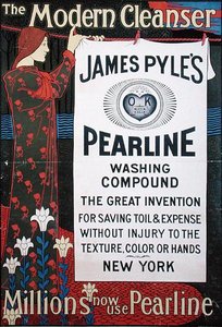 Plakat reklamujący „James Pyle
